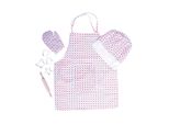 Bigjigs Toys Set Da Cucina Con Grembiule A Pois