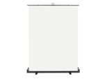 Walimex Pro Roll-Up Panel Background Bianco 165 X 220 Cm, Sfondo Fotografico Con Scatola Per Il Trasporto, Sistema Di Sfondo Per Lo Studio Fotografico, Tela Fotografica Senza Pieghe Ideale Per Ritagli E Fotografie In Alta Definizione