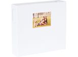 Hnfd Xl Album Fotografico Lona 1000 Foto Bianco 168 Pagine Bianche 34,5X33 Cm