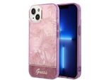 Guess Guhcp14Mhgjghp Custodia Rigida Per Iphone 14 Plus / 15 Plus 6.7 Rosa / Rosa Collezione Jungle