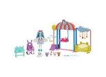 Enchantimals City Tails Set Asilo Per Animali, Bambola Cicogna Starley E Figure