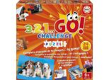Educa - 3,2,1... Puzzle Go Challenge, Include 24 Puzzle Da 6 Pezzi | Da 2 A 5 Giocatori, Età 6+ (19390) Educa