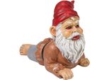Brubaker Gnomo Da Giardino Zombie - Gnomo Spaventoso Strisciante - Figura Da Giardino Di Halloween Divertente - Decorazione Resistente Alle Intemperie Per Il Giardino Del Campeggio - Decorazione Da Giardino Horror Per Esterni - Alto 24 Cm