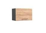 Vicco Pensile Da Cucina Fame-Line, 60 Cm Piatto, Quercia Dorata/Antracite