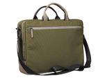 Leonhard Heyden Cartella Cartella Con Scomparto Per Laptop Helsinki Zipped Briefcase 2 Compartments Olive Oliva