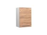 Vicco Pensile Da Cucina Fame-Line, 50 Cm, Quercia Dorata/Bianco