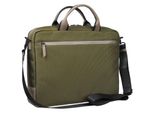 Leonhard Heyden Cartella Cartella Con Scomparto Per Laptop Helsinki Zipped Briefcase 1 Compartment Olive Oliva