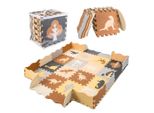 Tappeto Puzzle In Schiuma / Box 36El. Dinosauri 143Cm X 143Cm X1Cm