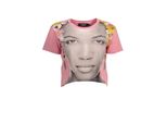 Desigual T-Shirt Donna Tessile Rosa SF11519 - Taglia: Xl