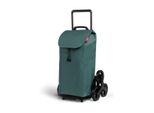Gimi Tris Floral Carrello Spesa 52 L - Verde 168423