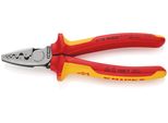 Knipex 97 78 180 Sb Pinza Per Capicorda Isolati Con Guaine Multicomponente, Testata Vde 180 Mm