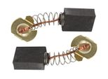 2X Spazzole Di Carbone Per Bosch Levigatrice Orbitale 3727DVS 6,3 X 14 X 16,7 Mm