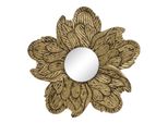 Specchio Da Parete 80 X 1,75 X 80 Cm Oro Dmf