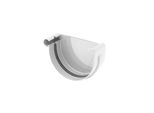 Bryza Grondaia Frontale Sinistra In Plastica Ø 125 Mm, Bianco Ral 9010