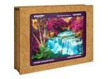Puzzle Di Colori In Legno - Cascata Colorata