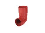 Bryza Gomito Di Drenaggio 89° In Plastica Ø 110 Mm, Rosso Ral 3011