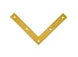 Nad 1, 150X150Xx25X2,5 - Verniciato A Polvere - Confezione Da 1 Pz