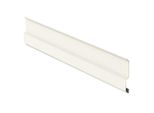 Binario Di Copertura Rs 100, 3 M, Zincato, Bianco Ral 9010