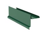 Binario Di Sopravvento RŠ 333, 1 M, Zinco Verniciato, Verde Muschio Ral 6005