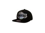 Mitchell & Ness Cappelli Nba Iridescent Xl Logo Los Angeles Lakers, HHSS3186LALYYPPPBLCK