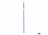 Manico Di Scopa 2,3 X 130 X 2,3 Cm Metallo Blu (12 Pezzi)