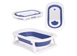 Vaschetta Da Bagno Per Bambini Vaschetta Da Bagno Pieghevole Per Escursioni Con Scarico Blu