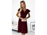 Numoco Abito Da Sera Donna Matilde Bordeaux Xl