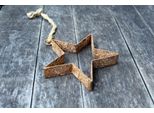 Decorazione Per Albero Di Natale Stella Ruggine D10Cm