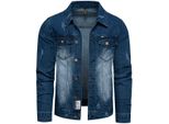 Recea Giacca Di Jeans Da Uomo Kijana Navy M