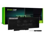 Green Cell - Batteria Per Computer Portatile (Equivalente A: Dell 93FTF, Dell Gjknx) - Polimeri Di Litio - 4 Celle - 6000 Mah - Debole