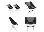 Vidaxl Sedie Da Campeggio Pieghevoli 2 Pezzi Con Borsa Di Trasporto 54X50X65 Cm Alluminio - Sedia Da Campeggio - Sedie Da Campeggio - Sedia Pieghevole - Sedie Pieghevoli