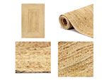 Vidaxl Tappeto Fatto A Mano In Iuta Naturale 120X180 Cm - Tappeto - Tappeto - Runner - Tappeto Tessuto