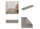 Vidaxl Tappeto In Sisal Look Argento 80X300 Cm - Tappeto - Tappeto - Tappeto Per Pavimento - Tappeto Per Correre