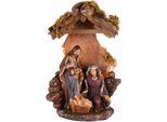 Brubaker Statuina Del Presepe Sacra Famiglia - Gesù, Maria E Giuseppe - 25 Cm Statuina Natalizia Con Figure Dipinte A Mano - Presepe - Decorazione Da Tavolo