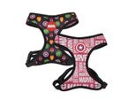 Pettorina Per Cani Marvel M/L Rosso