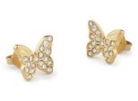 Guess JUBE04108JWYG Orecchini A Perno Da Donna Con Farfalla Colore Oro