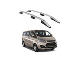 Tetto Turtle Crown Ford Custom All 2012 2013 2014 2015 2016 2017 2018 2019 2021 2022 2023 (Lwb) , Argento