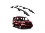Tetto Turtle Crown Fiat Qubo All 2008 2009 2010 2011 2012 2013 2014 2015 2016 2017 (Mpv) , Nero