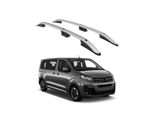 Tetto Turtle Roller Crown Opel Zafira Life Mk3 2019 2020 2021 2022 2023 2024 (Lwb) , Argento