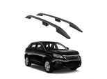 Tetto Turtle Crown Peugeot 3008 All 2017 2018 2019 2020 2021 2022 2023 2024 (Suv) , Nero