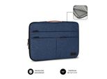 Subblim Air Padding 360 Sleeve Per Notebook Fino A 14" / Blu"