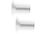 Youha - Riduttore Per Scudi Mammari - Riduttore - Senza Bpa - Tiralatte Elettrici - Scudi Mammari In Silicone - Set Di 2 - Misura 18Mm
