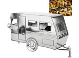 Brubaker Portabottiglie Da Vino Caravan - Portabottiglie Da Campeggio In Metallo - Regalo Per Camper - Decorazione Portabottiglie Con Biglietto D'auguri