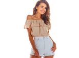 Infinite You Camicetta Donna Astover Beige L/Xl