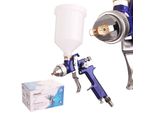 Pistola A Spruzzo Auarita H-827 Hvlp Blu 1,4 Mm