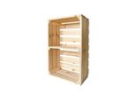 Nuove Cassette Per La Frutta Con Asse Centrale Cassette Per Il Vino Cassette Per Le Mele Scaffale Cassettiera Naturale 60X40X20Cm