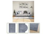 The Living Store Tappeto Shaggy A Pelo Alto Moderno Blu 120X170 Cm