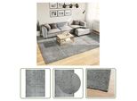 The Living Store Tappeto Shaggy A Pelo Alto Verde Moderno 240X340 Cm