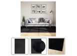 The Living Store Tappeto Oviedo A Pelo Corto Nero 160X230 Cm
