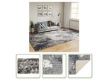 The Living Store Tappeto Lavabile Multicolore 190X300 Cm Antiscivolo